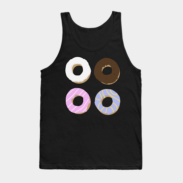 Do Donuts Tank Top by MonsieurPanda